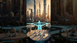 Future Pakistan in 2050 City with AI Robots