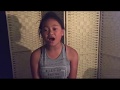 Tiara singing Girl on fire (cover)