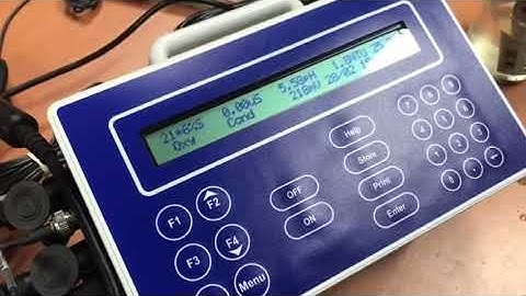 TPS 90FLT Dissolved Oxygen Calibration