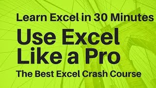 Learn Excel in 30 Minutes ☑️