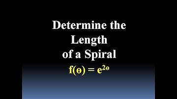 Length of Spiral (length of polar curve)