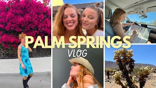 VLOG | palm springs, we see leonardo dicaprio, hiking, moms bday, exploring the shops, joshua tree