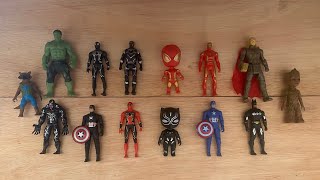 AVENGERS SUPERHERO TOYS #10/Action Figures/Unboxing, Spiderman, Ironman,Hulk,Thor, Captain America