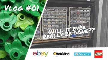 Managing My LEGO Store Backlog | Part-Time BrickLink Seller Vlog #1