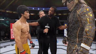 Bruce Lee Vs. Anaconda Snake - Ea Sports Ufc 4 - Epic Fight 🔥🐲