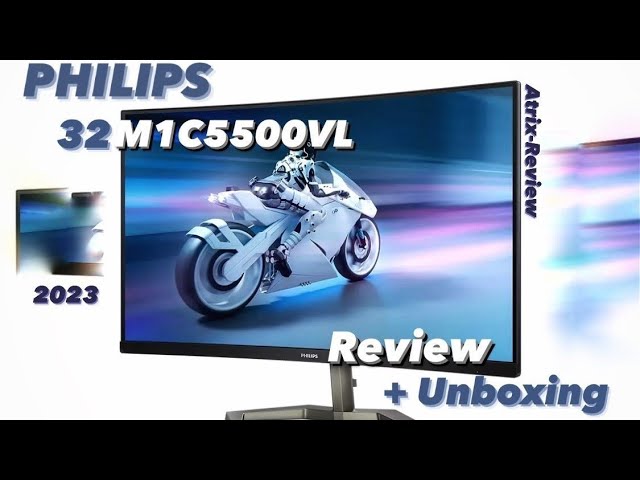 Philips Moniteur Gaming Incurvé 27M2C5500W 27´´ WQHD VA LED 240Hz Argenté