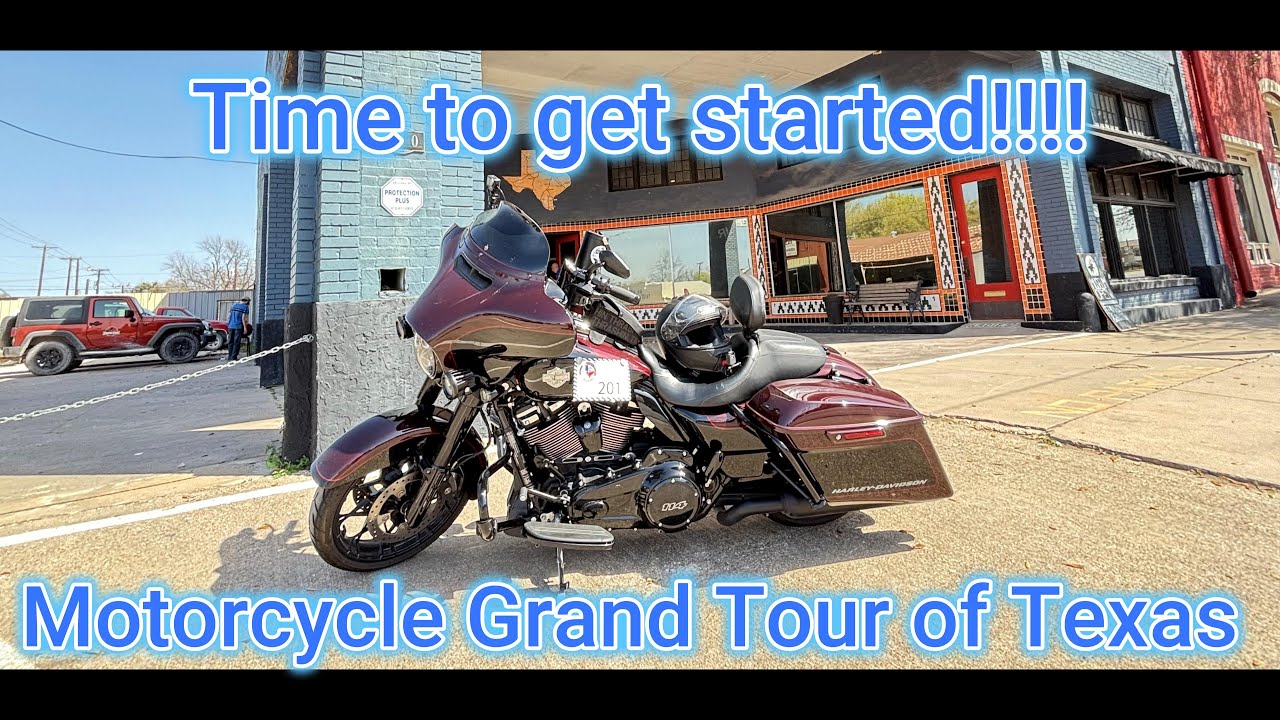 Motorcycle Grand Tour of Texas Part 1