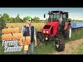 Новый трактор на уборочной Строим елеватор? - ч10 Farming Simulator 19 + мод Сезоны