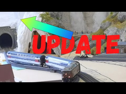 Modelleisenbahn H0 - UPDATE - Tunnelportal in Fels eingipsen und weitere Ideen..