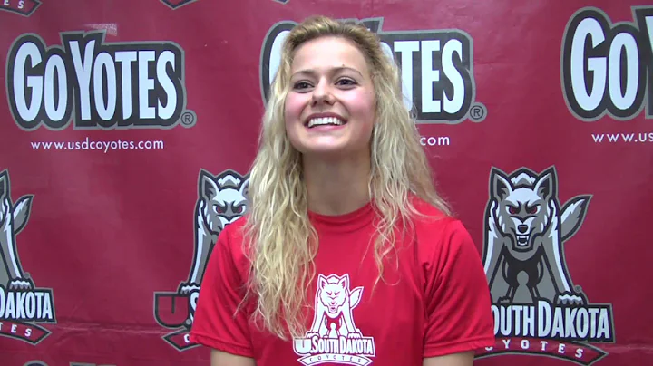 2010-11 South Dakota T&F - Alexa Duling and Chad P...