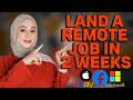 Land a remote job with these 5 strategies