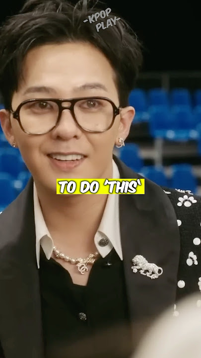 G-Dragon was the first in Korea to do 'this.‘