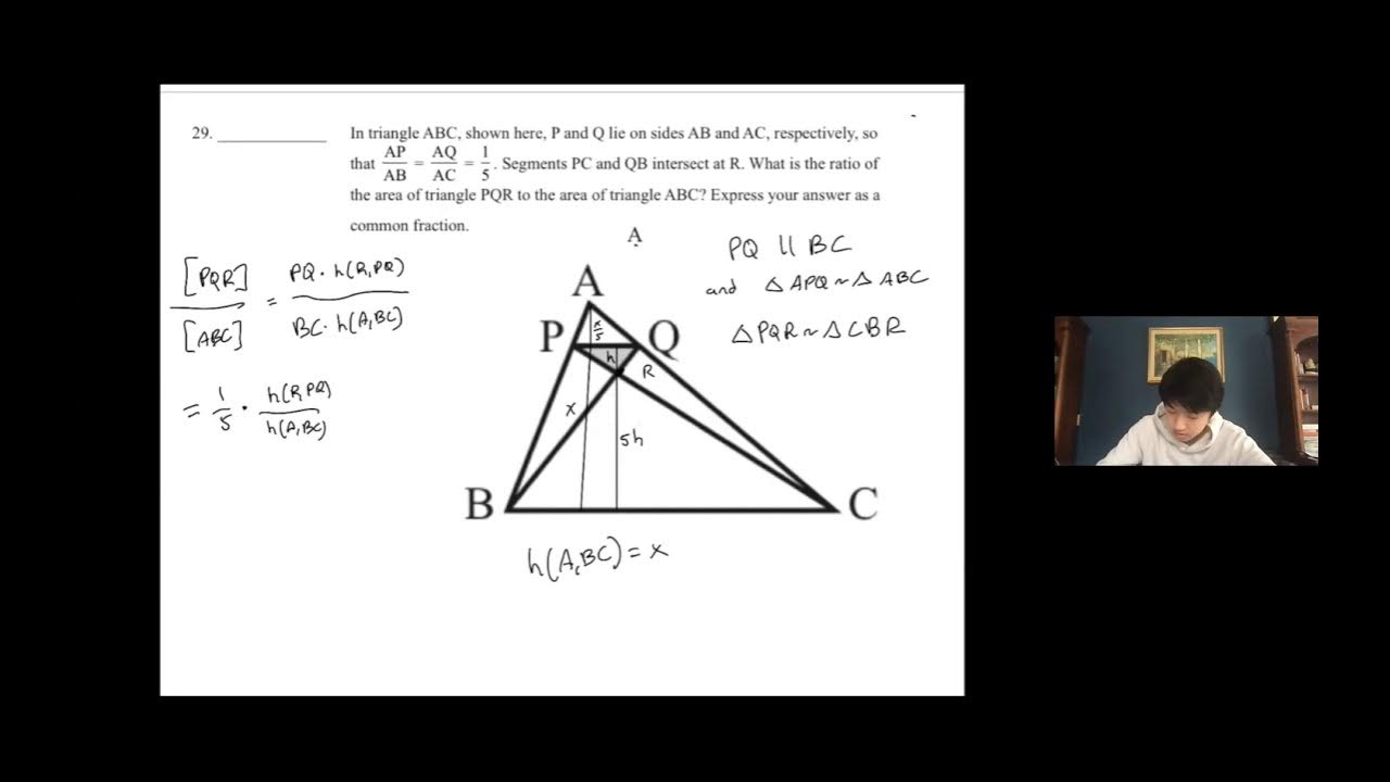 2019 MathCounts Chapter Sprint round 29 YouTube