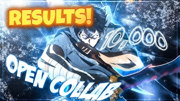 Open Collab Winners 🙌🎉 - 10k Editing Challenge #rwtbr10k