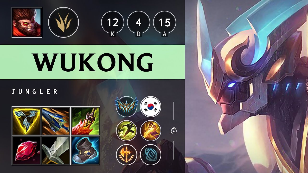 Wukong Jungle vs Kindred — обновление KR Challenger 25.19