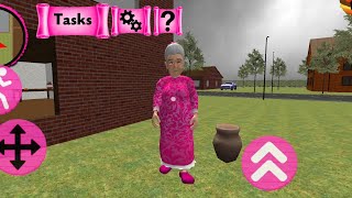 Granny Neighbor Scary Neighbor Secret 3D Mod - Level 2 - Gameplay screenshot 3