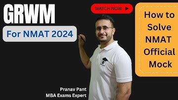How to attempt NMAT Paper? | Live Solving of NMAT Official Mock | Learn Topper