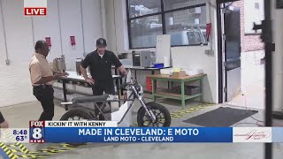 Cleveland made E-Motorcycles have Kenny ready to take a spin