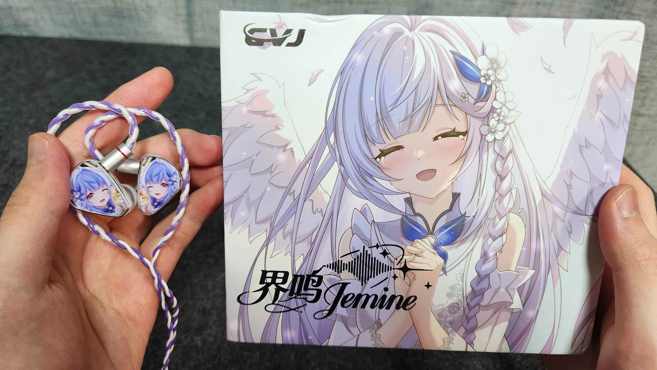 CVJ의 미소녀 이어폰 신작... | CVJ Jemine