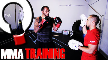 MMA boxing workout with UFC fighter Joey Beltran