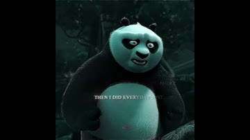 "I stayed" - kung fu panda | po | vøj narvent- memory reboot (slowed + reverb) #shorts