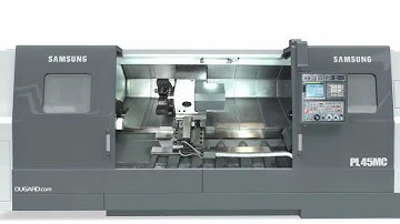 SMEC PL45MC CNC Lathe Presentation