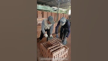 Use Simple Clamps To Load Red Bricks !