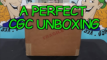 Perfect CGC Unboxing // Modern Pre-Screen 9.8