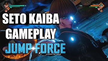 OFFICIAL SETO KAIBA GAMEPLAY! | JUMP FORCE DLC