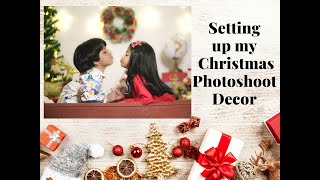 Christmas Mini Sessions for kids, Christmas Photoshoot behind the scenes