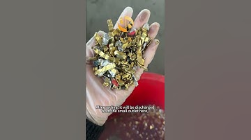 Efficient plastic and metal sorting machine #separation #gravityseparator #recycling #separator