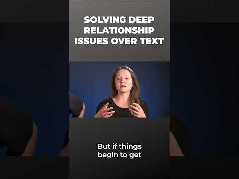 Solving Relationship Problems