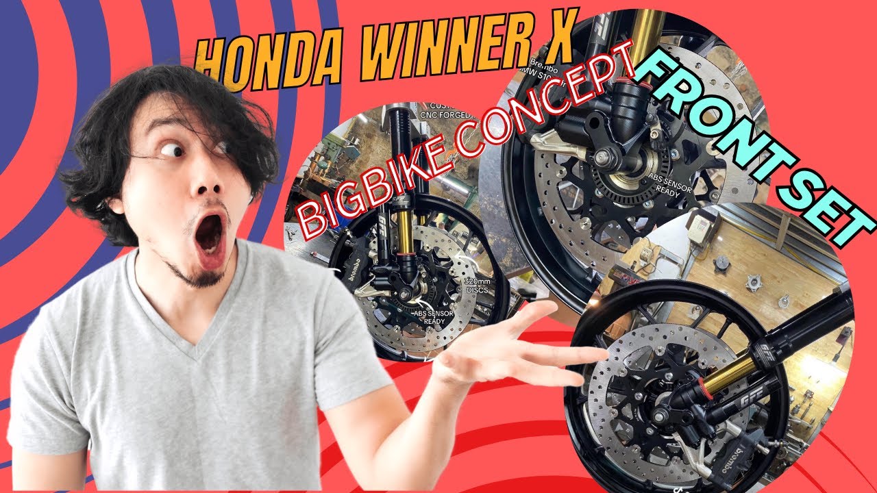 Honda Winner X V3 Bigbike concept (Plug and Play) part 1 - YouTube