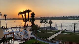 Sunset timelapse in Luxor, Egypt ( Timelapse)