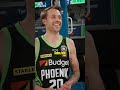 Sobey after a 32-point win and 29 points for the captain! #semphoenix #nbl