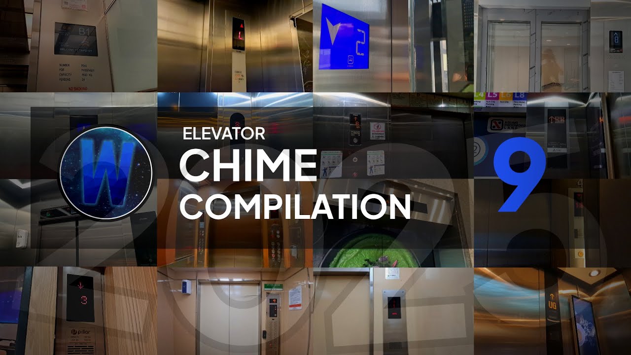 Elevator Chime Compilation 9 - 2025