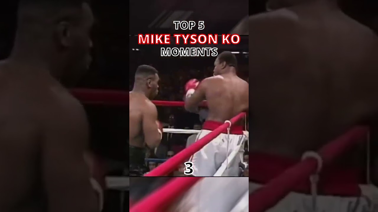 Top 5 Mike Tyson KO's 🥊 | 