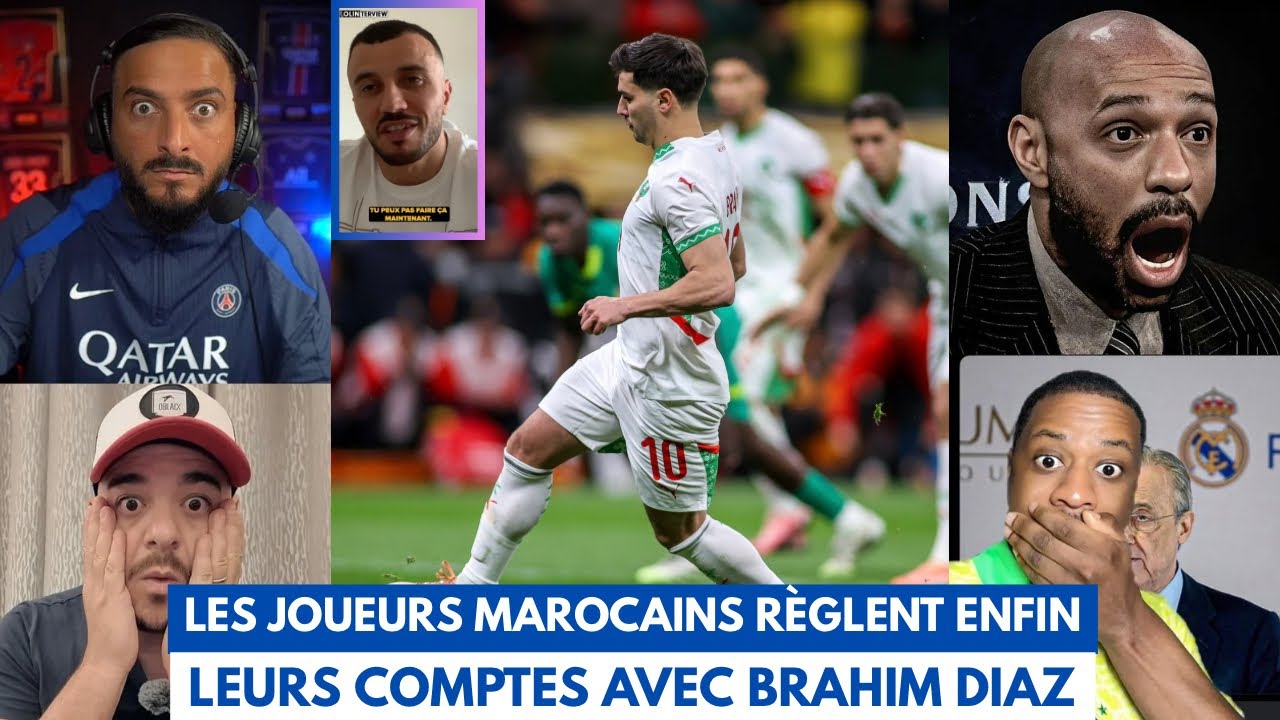 🚨😱LES JOUEURS MAROCAINS DÉZINGUENT BRAHIM DIAZ EN INTERVIEW 50 JOURS APRÈS LA FINALE DE CAN !