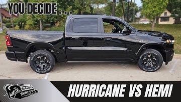 Hemi V8 V.S. Twin Turbo 6 Cylinder Hurricane | Ram Truck | You Pick?