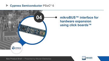 Cypress Semiconductor PSoC® 6 BLE Prototyping Board — New Product Brief | Mouser Electronics
