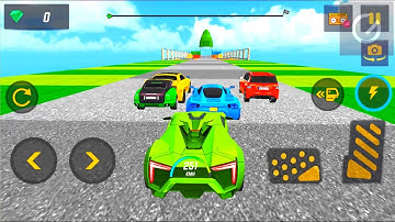 Ramp Car Racing - Car Racing 3D - Mobile Gameplay Walkthrough Part 1 (iOS, Android)