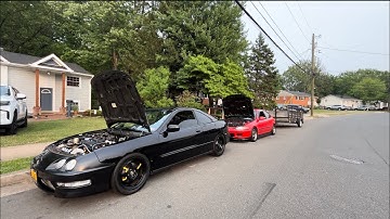 TRYING TO FIX THE IDLE ISSUES ON BOTH B SERIES CARS