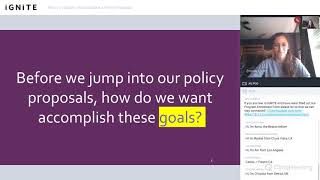 Policy in Action: How to make a policy proposal - IGNITE Webinar