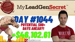 POTENTIAL $80+ DAYS AHEAD?!...My Lead Gen Secret Case Study Results 2024 (Day #1044)