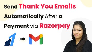 How to Send Thank You Emails Automatically After a Payment via Razorpay