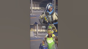 Ana and Lúcio interaction - Overwatch 1 interaction