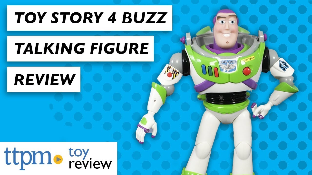 Buzz Lightyear Talking Action Figure - 12'' Toy Story 4 Bonnie on Foot :  : Toys & Games