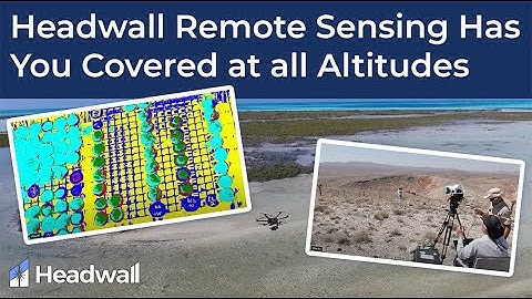 Headwall Hyperspectral Remote Sensing Has You Covered at a Variety of Altitudes
