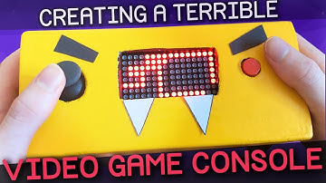 Ik heb een (verschrikkelijke) videogameconsole gemaakt