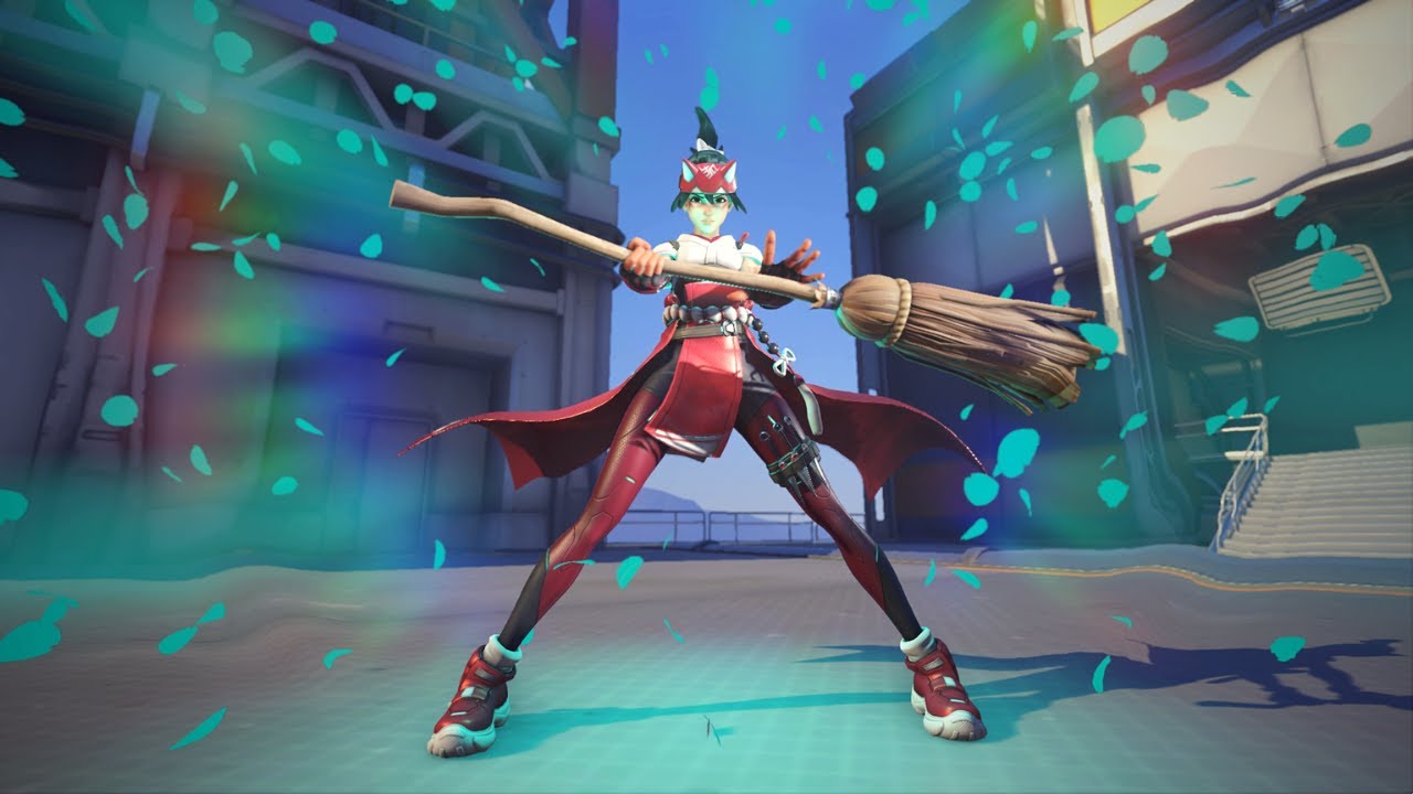 Kiriko's 'Clean Sweep' highlight intro Overwatch 2 YouTube
